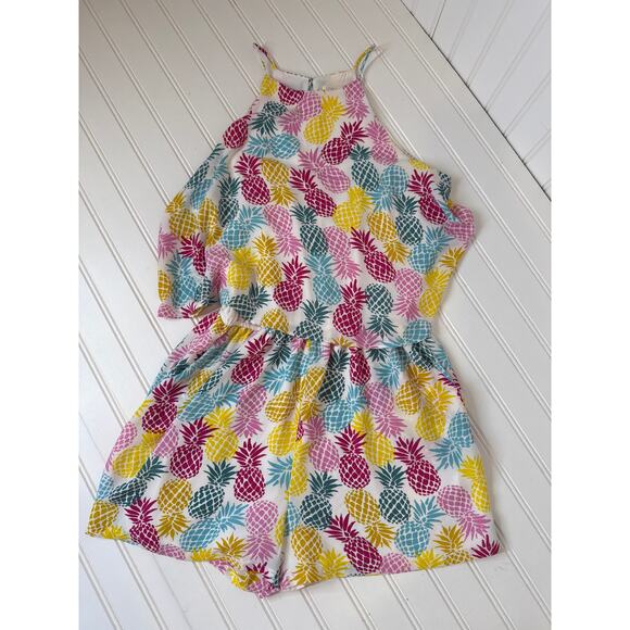 Finn & Grace Pineapple Print & Express Ruffled Rompers Bundle Womens Size XS - Picture 6 of 7